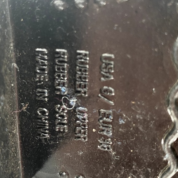 Nomad Corky's Cowgirl Women's Rubber Rainboots - Size 6 - Picture 9 of 9